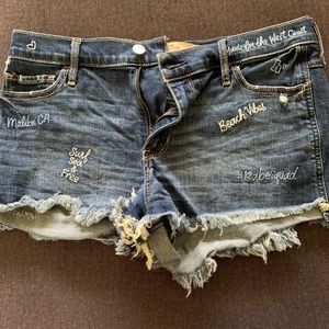 Blue Jean shorts
